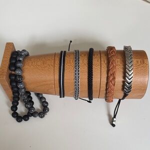 Men's Multi-Color Bracelet Set